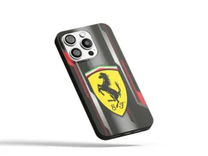 Ferrari Premium Smartphone Hülle Standardmäßiger Look